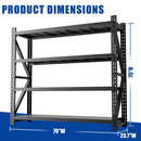 Heavy Duty Metal Adjustable Garage Shelves