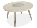 Lenox - Round Dining Table - Warm Silver