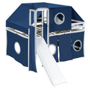Loft Bed With Tent And Tower by HouseOfZazla