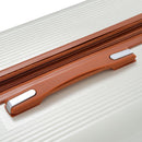 Hardshell Luggage Sets 3 Piece double spinner 8 wheels Suitcase with TSA Lock Lightweight 20"24"28"