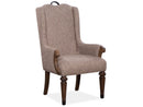 Durango - Wood Upholstered Host Arm Chair (Set of 2) - Willadeene Brown