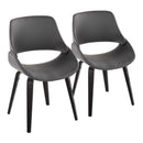 Fabrico - Mid Century Modern Comfortable Design Dining Chair (Set of 2) by HouseOfZazla