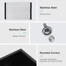 Granite Composite Double Bowl Undermount Kitchen Sink