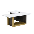 Small Square Coffee Table With End Table (Set of 2) by HouseOfZazla