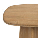 Clarence - Rectangular End Table - Antique Brown by HouseOfZazla