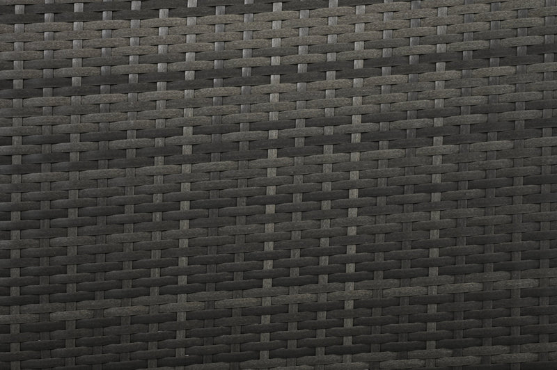 9-Piece Outdoor Patio Furniture Luxury Circular Outdoor Sofa Set Rattan Wicker Sectional Sofa Lounge Set with Tempered Glass Coffee Table, 6 Pillows, Grey