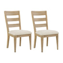 Upholstered Dining Chair (Set of 2) - Brown by Unique Piece Furniture