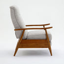 Vaughn - Push Back Recliner With Solid Hardwood Legs by HouseOfZazla