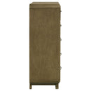 Tully - 5 Drawer Chest - Nutmeg Brown by HouseOfZazla