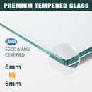 56-60"x74" Aluminum Frame Double Sliding Shower Door
