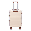 3 Pieces Set 20" / 24" / 28" Spinner Wheel Luggage With Combination Lock by HouseOfZazla