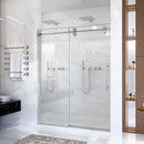 44"-48"W x 76"H Frameless Single Sliding Shower Door by HouseOfZazla