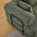 Convertible Sleeper Sofa Bed With Cylindrical Pillow by HouseOfZazla