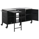 K&K 72.4' Large Grill Table for Big Green Egg