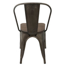 Oregon - IndustrialFarmhouse Stackable Dining Chair (Set of 2) by HouseOfZazla