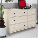 Farnsworth - 6 Drawer Dresser - Ivory by Unique Piece Furniture