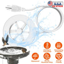 70W Outdoor Bird Bath Heater Winter Deicer with Thermostat, Auto Shutoff & Waterproof Design by GBruno Store