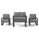 Modern Outdoor Sofa Set With Coffee Table
