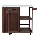 Outdoor Kitchen Island Fir Wood Prep Station by HouseOfZazla