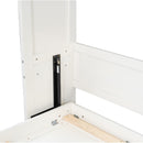 Full Size Murphy Bed With 2 Drawers - Beige by HouseOfZazla