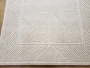3x5 Karastan Sisal Rug Collection, Design 379/80504, Sambava II, 3'6 x 5'3, Beige Karastan Rug with Label, Authentic Karastan, Entryway Rug