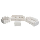 U-Style 4-Piece Modular Sofa Set