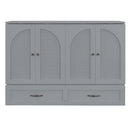 Murphy Bed With Large Drawers