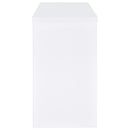 Topanga Engineered Wood Freestanding Home Bar White