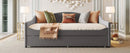 Upholstered Daybed With Light And Trundle by HouseOfZazla