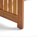 Acacia Wood Rectangular Patio Coffee Table For Outside by HouseOfZazla