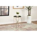 Sidney - Round Side Table - Green by HouseOfZazla
