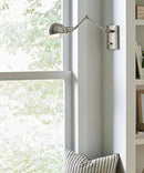 Adesso 12"H Swing Arm LED Wall Lamp Brushed Steel Metal Finish by LampsUSA