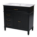 Bathroom Vanity With Sink, Freestanding Cabinet & Drawers by HouseOfZazla