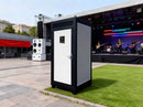 Person Portable Toilet Cabin – Outdoor Restroom with Light, Sink & Vent Fan by HouseOfZazla