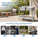 Stainless Steel Utility Sink, Freestanding Sink by HouseOfZazla