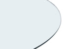 Glass Tops 60-inch 12mm Round Clear Tempered Glass Top