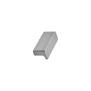 Satin Steel "Elan" Knob and Drawer Pulls