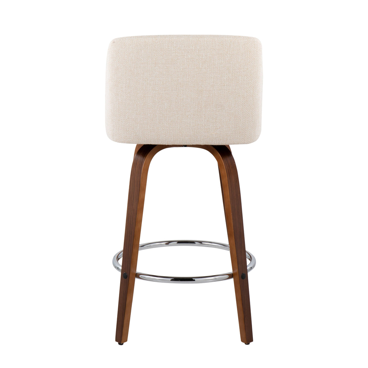 Mid-Century Modern Fixed-Height Counter Stool, photo 6 of 10