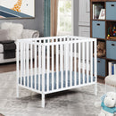 Palmer - 3-in-1 Convertible Mini Crib Baby With Mattress Pad by Unique Piece Furniture