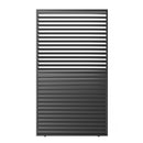 Louver Grille 1 / 3 10Ft Frame & Louvers - Black by Unique Piece Furniture