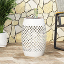 Roswell Outdoor Side Table With Mosaic Tile Top by HouseOfZazla