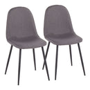 Pebble - Contemporary Casual Comfort Chair (Set of 2) by HouseOfZazla