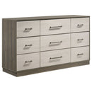 Fenwick 4-piece California King Bedroom Set Grey Oak