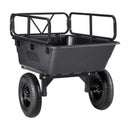 Dump Trailer 500 lbs 10 Cu. Ft Tow Behind Plastic Garden ATV Trailer Cart by HouseOfZazla