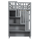 Loft Bed With Stairs, Bookshelf, Drawers, Desk & Wardrobe, Space Saving Multifunctional Furniture by HouseOfZazla