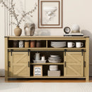 U_STYLE 59.3'' Sideboard with Sliding Barn Door