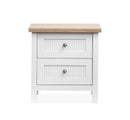Windmill Harbour - Drawer Nightstand - White Whisp And Sand by Unique Piece Furniture