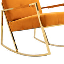 Accent Chair, leisure rocking chair with Stainless steel feet