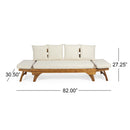Expandable Daybed with Cushions