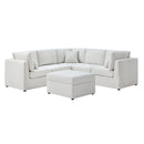 Chauncy - Sectional With Storage Ottoman by HouseOfZazla